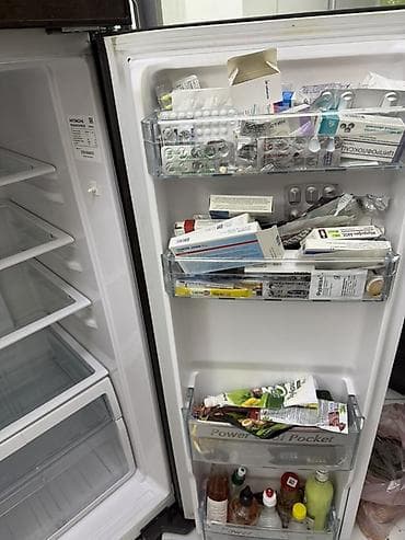 Техника и электроника: Холодильник Hitachi, Side-By-Side (двухдверный), No frost — 5