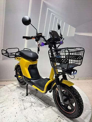 фикс unknown: Электроскутер ZippyBike (желтый) — компактный городской транспорт с — 4