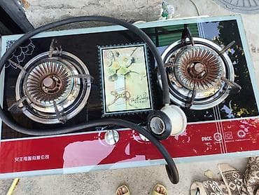fre fire: Газовая варочная панель настольная, 2 конфорки. - Тип: газовая плита — 1