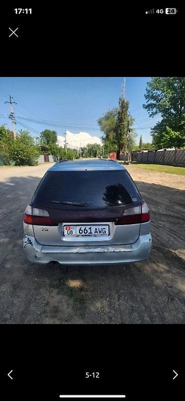 subaru levorg: Subaru Legacy: 2002 г., 2 л, Автомат, Бензин, Универсал — 3