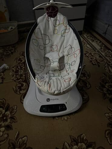 Шкафы для трансформатора: Детский шезлонг, Электронная, Пластик, цвет - Белый — 1