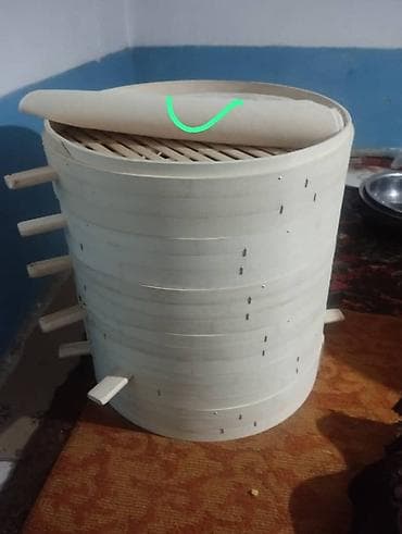 хорошая мультиварка: Бамбуковая пароварка Два комплекта, в одном комплекте три яруса и — 3