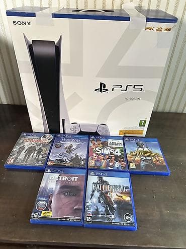 Sony PlayStation FAT с дисководом С 2мя оригинальными джойстиками В