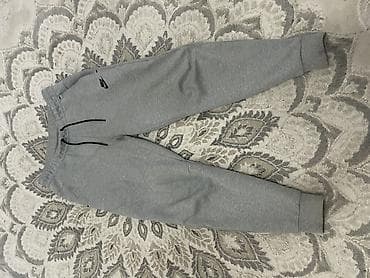 Аксессуарлар: Серые спортивные штаны Nike tech fleece original 💯 - Модель: джоггеры — 1