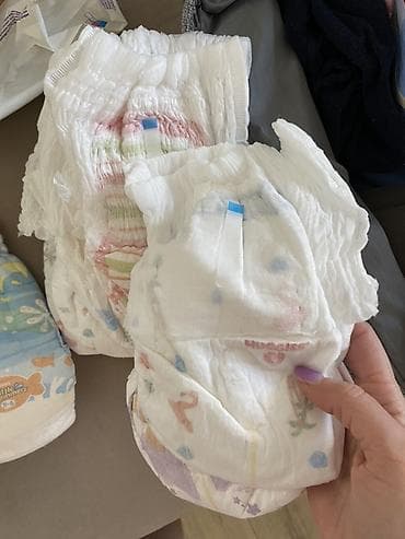 пижамные штаны: Подгузники Huggies, Размер 4, Одноразовые — 5