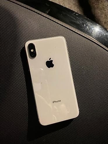 iphone zr: IPhone X, 256 ГБ, White Titanium — 2