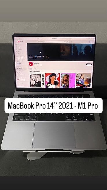 клавиатуры для ноутбуков: Игровой, Б/у, Apple M1 Pro, ОЗУ, RAM: 16 ГБ — 1