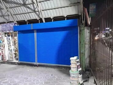 стойки для ограждение: Ролл дверь, Жалюзи дверь, Метал, Платная установка — 2