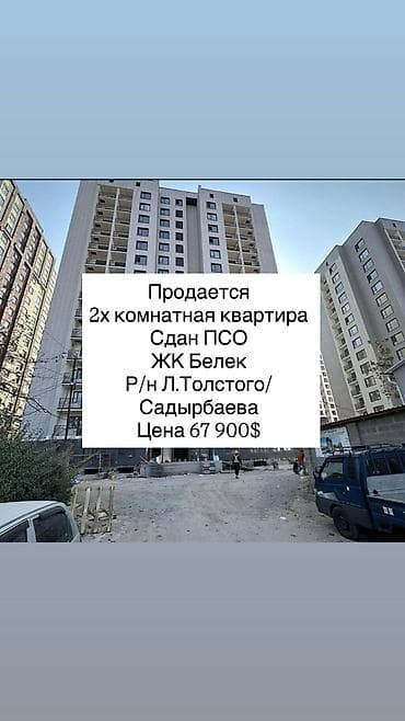 перле: 2 комнаты, 55 м², Элитка, 2 этаж, Готовая ПСО (под самоотделку) — 1