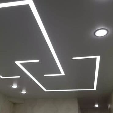 шпатель для натяжных потолков: Керме шыптар 3D потолоктор, Жылтырак, Жылтырабаган Акысыз ченөө, Кепилдиги, Акысыз консультация — 3