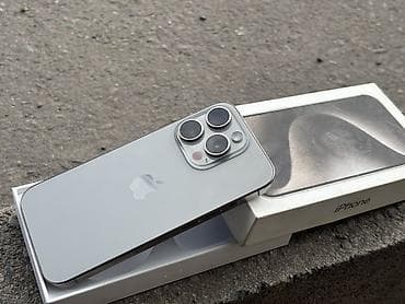 pixel 5a: IPhone 15 Pro, Б/у, 256 ГБ, Natural Titanium, Коробка, 81 % — 1