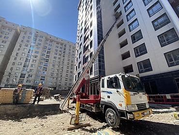 аренда телескопической автовышки: Автолифт кызматы - Телескопическая автовышка на шасси Hyundai — 2