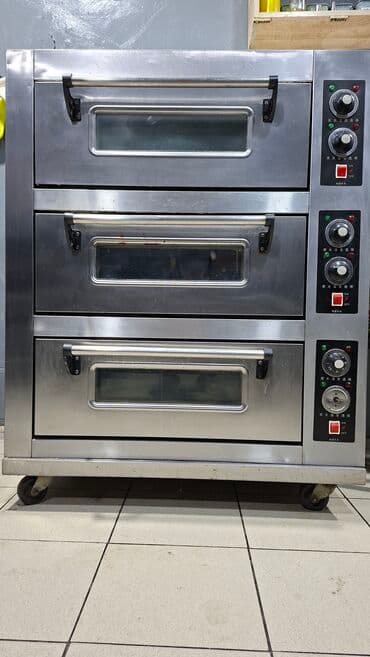 противень: Здравствуйте 👋 Продаётся – трёхсекционная Пицца печка . * Рабочая — 5