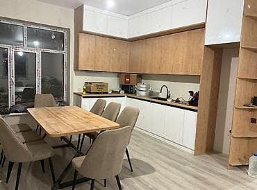 Оңдоп-түзөө жана курулуш: Ашкана үстөлү жана отургуч, түсү - Ак — 9