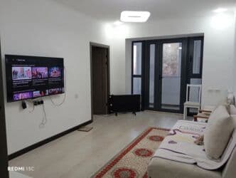 квартира бишкек аренда долгосрочно дизель: 2 бөлмө, 50 кв. м, 105-серия, 1 кабат, Евроремонт — 31