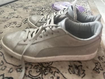 ecco 42: Мужские кроссовки, 42, Puma, Б/у, цвет - Серый, Платная доставка, Самовывоз — 4