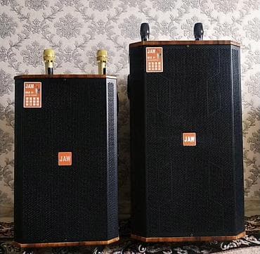 Портативные акустические системы JAW с беспроводными микрофонами