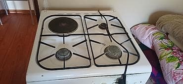 poco 71: Плита BEKO комбинированная: варочная поверхность газовая + одна — 1