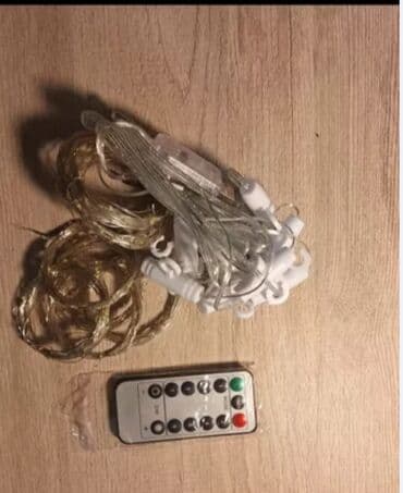 сундуки новые: Светодиодная гирлянда‑занавес (световой дождь) - Тип: занавес из — 3