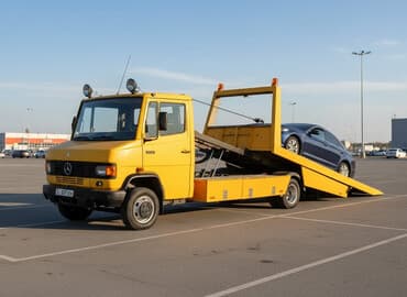 инструмент для удаления вмятин без покраски бу: Эвакуатор, Mercedes-Benz, 1997 г., Сдвижная — 2