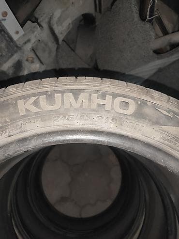 24545 r19 лето: Шины 245 / 45 / R 19, Лето, Б/у, Комплект, Легковые, Корея, Kumho — 3