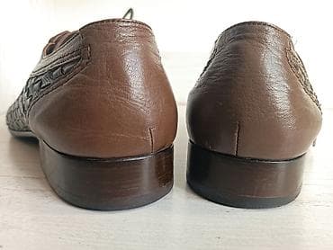 обувь белая: Мужские туфли, 42, Б/у, цвет - Коричневый — 3