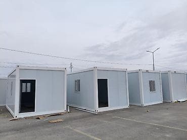 Модульные контейнер‑домики/офисы из сендвич‑панелей размеры 3*6