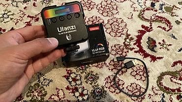 Ulanzi VL49 RGB — компактный светодиодный видео‑свет для фото и видео