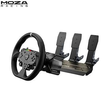 rdx:  игровой руль moza r3 + третья педаль (SR-P Lite Clutch Pedal) + — 2