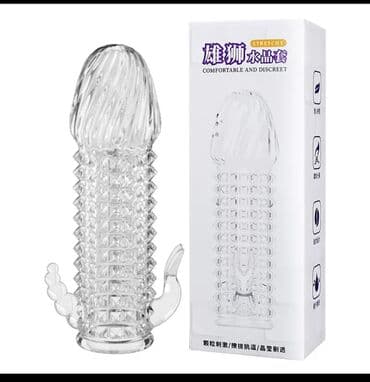 Насадка на член (многоразовый презерватив) Многоразовая насадка на