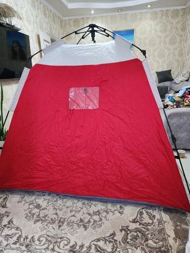 купить прикормочный кораблик для рыбалки: Зимняя быстровозводимая палатка-куб для рыбалки/туризма утеплённая — 8