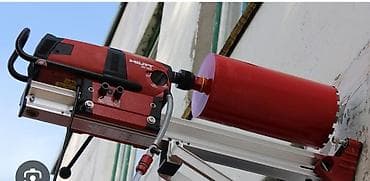 Бургулап тешүү, бургулоо: Алмазное бурение отверстий в бетоне, кирпиче, железобетоне — 3