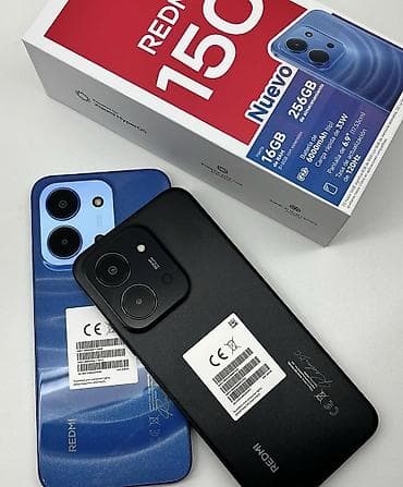 realme c35: Redmi, Redmi 14C, Новый, 256 ГБ, цвет - Черный, 2 SIM — 6