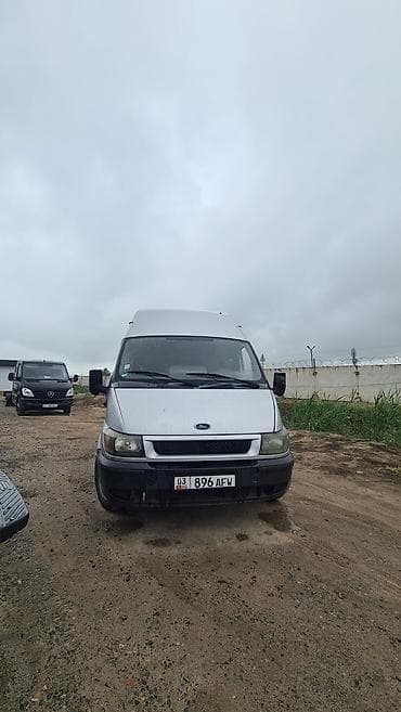 Ford Transit (кузов высокого типа, длинная база) — серебристый