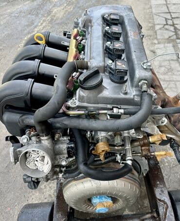 toyota matrix: Бензиновый мотор Toyota 2004 г., 1.8 л, Б/у, Оригинал, Япония — 4