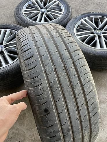 Диски: Литые Диски R 17 Hyundai, Комплект, отверстий - 5, Б/у — 4