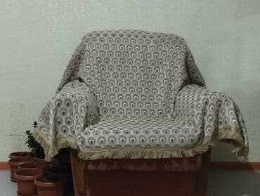шкаф для документов: Комплект мягкой мебели, Б/у, Самовывоз, цвет - Бежевый — 1