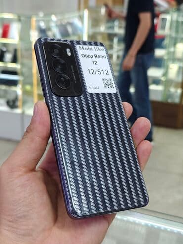 Oppo Reno 12 5G, Б/у, 512 ГБ, цвет - Коричневый, 2 SIM at lalafo.kg Oppo Reno 12 5G, Б/у, 512 ГБ, цвет - Коричневый, 2 SIM