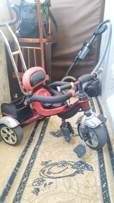 Детский велосипед, 3-колесный, 3 - 4 года, Б/у