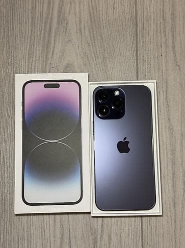poco m7 pro: IPhone 14 Pro Max, Б/у, 256 ГБ, Deep Purple, Кабель, Коробка, 100 % — 3