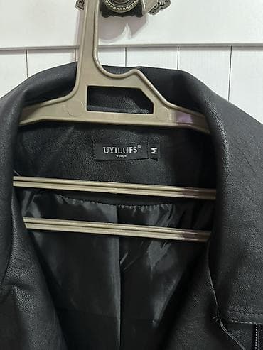 косуха кожа: Кожаная куртка, Косуха, Экокожа, M — 3