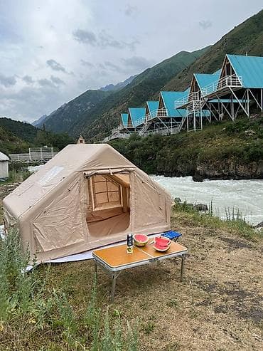 надувной жилет: 🏕️ Глэмпинг-палатка у горной реки — отдых, который запомнится — 1
