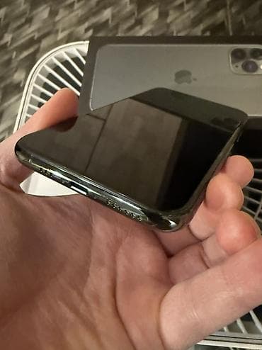 apple iphone 11 pro: IPhone 11 Pro, Б/у, 256 ГБ, Matte Midnight Green, Чехол, Защитное стекло, Коробка, 68 % — 7