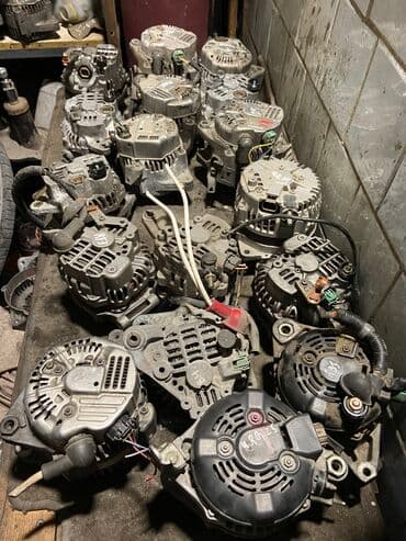 генератор 211: Генератор Honda Б/у, Оригинал — 2