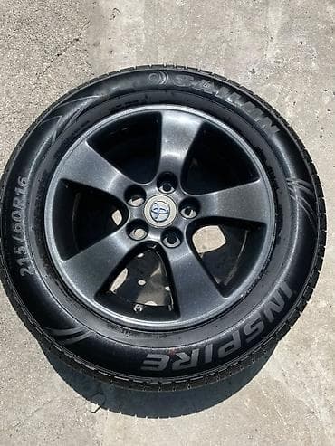 Колеса в сборе 215 / 60 / R 16, Лето, Б/у, Комплект, Легковые, Литые, отверстий - 5 — 2