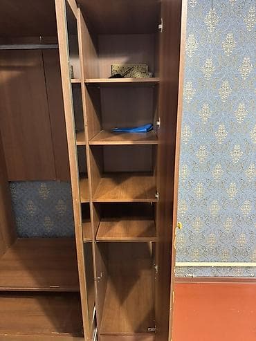 шкаф 4х дверный: Шифоньер, шкаф для одежды, Прямой, ЛДСП — 6