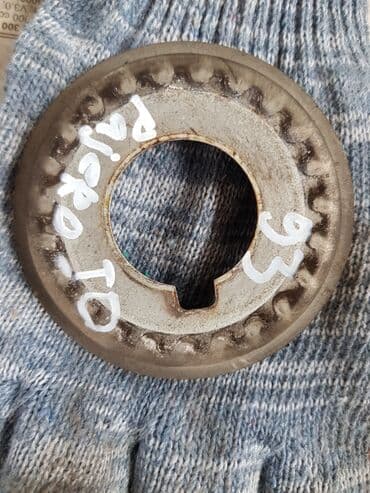 Mitsubishi Pajero IO, пластина под шкив коленвала. Митсубиси Паджеро