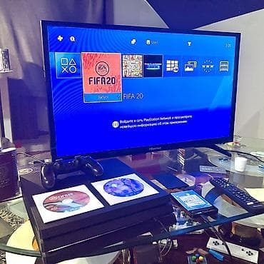 PS4 Про + 2 диска 💾 3 ревизия, 1ТБ ⚙️ Версия 13.04 (не прошивается) 📦 at lalafo.kg PS4 Про + 2 диска 💾 3 ревизия, 1ТБ ⚙️ Версия 13.04 (не прошивается) 📦