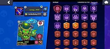 Аккаунт Brawl Stars - Ник: читер_7777, тэг клуба/профиля виден на
