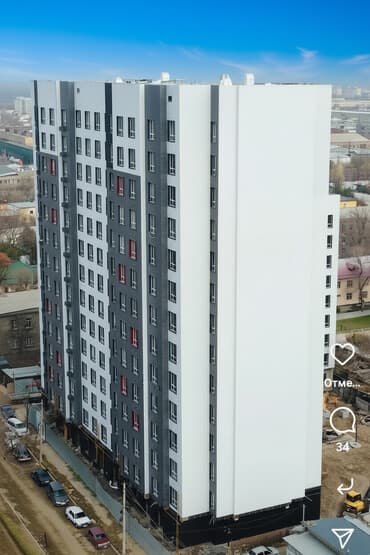продажа домов михайловка: 1 комната, 43 м², Элитка, 6 этаж, ПСО (под самоотделку) — 1